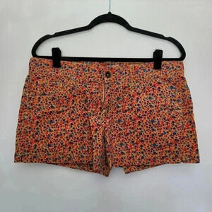 Mossimo Supply Co Floral Corduroy Shorts